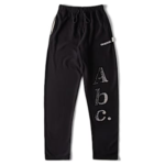 ADVISORY BOARD CRYSTALS Dazzling Colorless Objects sweatpants, Black