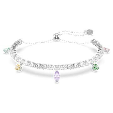 ariana-grande-x-swarovski-bracelet-mixed-cuts-multicoloured-rhodium-plated-swarovski-5742463 Ariana Grande x Swarovski bracelet Mixed cuts, Multicoloured, Rhodium plated - Image 1