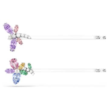 ariana-grande-x-swarovski-hair-pin-mixed-cuts-dragonfly-flower-multicoloured-rhodium-plated-swarovski-5749186 Ariana Grande x Swarovski hair pin Mixed cuts, Dragonfly, flower, Multicoloured, Rhodium plated - Image 1