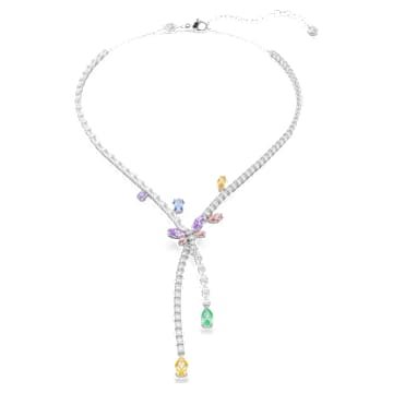 ariana-grande-x-swarovski-necklace-mixed-cuts-dragonfly-multicoloured-rhodium-plated-swarovski-5737424 Ariana Grande x Swarovski necklace Mixed cuts, Dragonfly, Multicoloured, Rhodium plated - Image 1