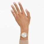 Clarica watch Swiss Made, Metal bracelet, Gold tone, Gold-tone finish - Image 2