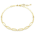 Constella necklace White, 18K gold finish