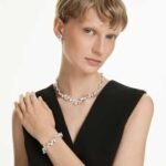 Constella set Mixed cuts, White, Rhodium plated - Image 2
