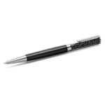 Crystalline ballpoint pen Black, Black lacquered, chrome plated
