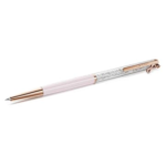 Crystalline ballpoint pen Infinity, Pink lacquered, rose gold-tone plated