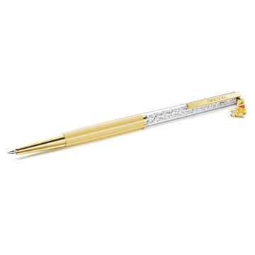 crystalline-ballpoint-pen-winnie-the-pooh-yellow-lacquered-gold-tone-plated-swarovski-5742784 Crystalline ballpoint pen Winnie the Pooh, Yellow lacquered, gold-tone plated - Image 1
