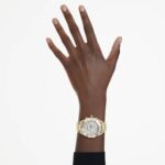 Dextera lux watch Swiss Made, Metal bracelet, Gold tone, Gold-tone finish - Image 2