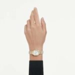 Dextera octagon watch Swiss Made, Metal bracelet, Gold tone, Gold-tone finish - Image 2