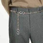 Dextera waist belt White, Mixed metal finish - Image 2
