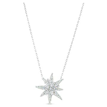 edelweiss-pendant-light-multi-coloured-rhodium-plated-swarovski-5534887 Edelweiss Pendant Light multi-coloured, Rhodium plated - Image 1