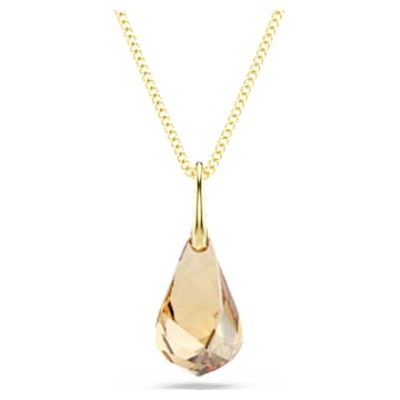 energic-pendant-brown-18k-gold-finish-swarovski-5734675 Energic pendant Brown, 18K gold finish - Image 1