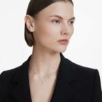 Eternity halo solitaire pendant Lab-grown diamonds 1 ct tw, Round shape, 18K white gold - Image 2
