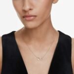 Eternity pendant Lab-grown diamonds 0.35 ct tw, Mixed shapes, 18K yellow gold - Image 2