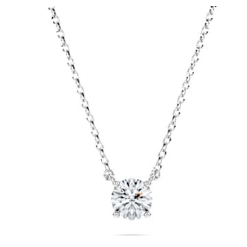eternity-pendant-lab-grown-diamonds-0.5-ct-tw-round-shape-sterling-silver-swarovski-5728554 Eternity pendant Lab-grown diamonds 0.5 ct tw, Round shape, Sterling silver - Image 1