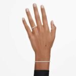 Eternity Tennis bracelet Lab-grown diamonds 3 ct tw, Round shape, 18K white gold - Image 2