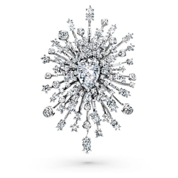 galaxy-brooch-lab-grown-diamonds-15.71-ct-tw-mixed-shapes-18k-white-gold-swarovski-5692695 Galaxy brooch Lab-grown diamonds 15.71 ct tw, Mixed shapes, 18K white gold - Image 1