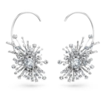 Galaxy earrings Lab-grown diamonds 14.67 ct tw, Mixed shapes, 18K white gold