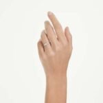 Galaxy ring Lab-grown diamonds 0.43 ct tw, Mixed shapes, Sterling silver - Image 2