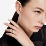 Galaxy ring Set (2), Lab-grown diamonds 1.4 ct tw, Pear shape, 18K white gold - Image 2