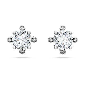 galaxy-stud-earrings-lab-grown-diamonds-2.1-ct-tw-round-shape-18k-white-gold-swarovski-5688878 Galaxy stud earrings Lab-grown diamonds 2.1 ct tw, Round shape, 18K white gold - Image 1
