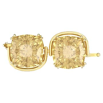 Harmonia extender Cushion cut, Gold tone, 18K gold finish