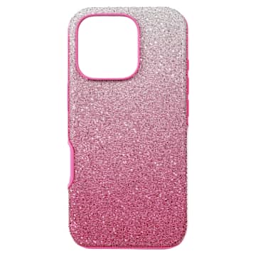 high-smartphone-case-colour-gradient-iphone®-16-pro-pink-swarovski-5698787 High smartphone case Colour gradient, iPhone® 16 Pro, Pink - Image 1