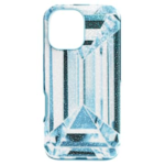 High smartphone case Crystal effect, iPhone® 17, Blue