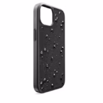 High smartphone case Flat Back crystals, iPhone® 15, Black - Image 3