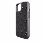 High smartphone case Flat Back crystals, iPhone® 15, Black - Image 4