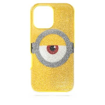 high-smartphone-case-minions-iphone®-17-yellow-swarovski-5744833 High smartphone case Minions, iPhone® 17, Yellow - Image 1