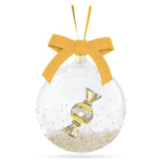 Holiday Cheers dulcis Ball Ornament Yellow