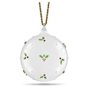 holiday-cheers-mistletoe-ball-ornament-swarovski-5735574 Holiday Cheers Mistletoe Ball Ornament - Image 1