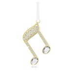 Holiday Magic Double Music Note Ornament
