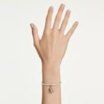 Idyllia charm Mixed cuts, Watermelon, Multicoloured, 18K gold finish - Image 2