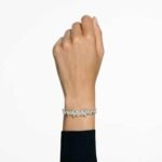 Idyllia Lilia bracelet Butterfly, White, 18K gold finish - Image 2