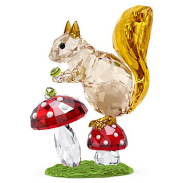 idyllia-squirrel-and-mushrooms-swarovski-5684343 Idyllia Squirrel and Mushrooms - Image 1