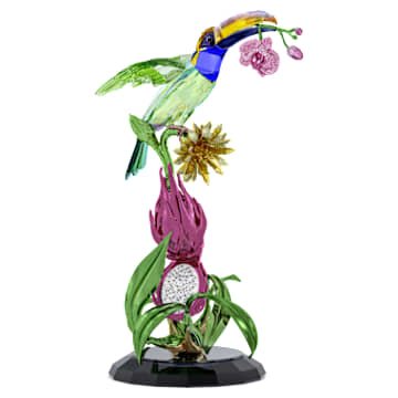 idyllia-toucan-and-dragon-fruit-totem-limited-edition-swarovski-5688469 Idyllia Toucan and Dragon Fruit Totem Limited Edition - Image 1