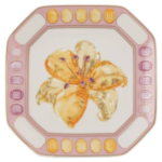 Idyllia vide poche Porcelain, Crystal print motif, flower, Pink