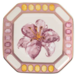 Idyllia vide poche Porcelain, Crystal print motif, lily, Multicoloured