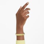 Lucent bangle Yellow, 18K gold finish - Image 2