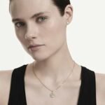 Magic set Set (2), Mixed cuts, Snowflake, White, 18K gold finish - Image 2