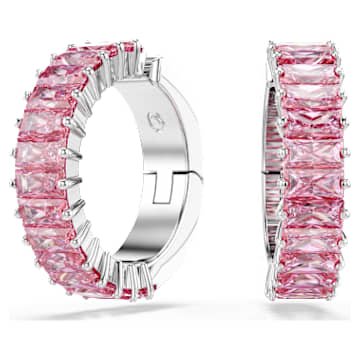 matrix-ear-cuffs-baguette-cut-rhodium-plated-swarovski-5719140 Matrix ear cuffs Baguette cut, Rhodium plated - Image 1
