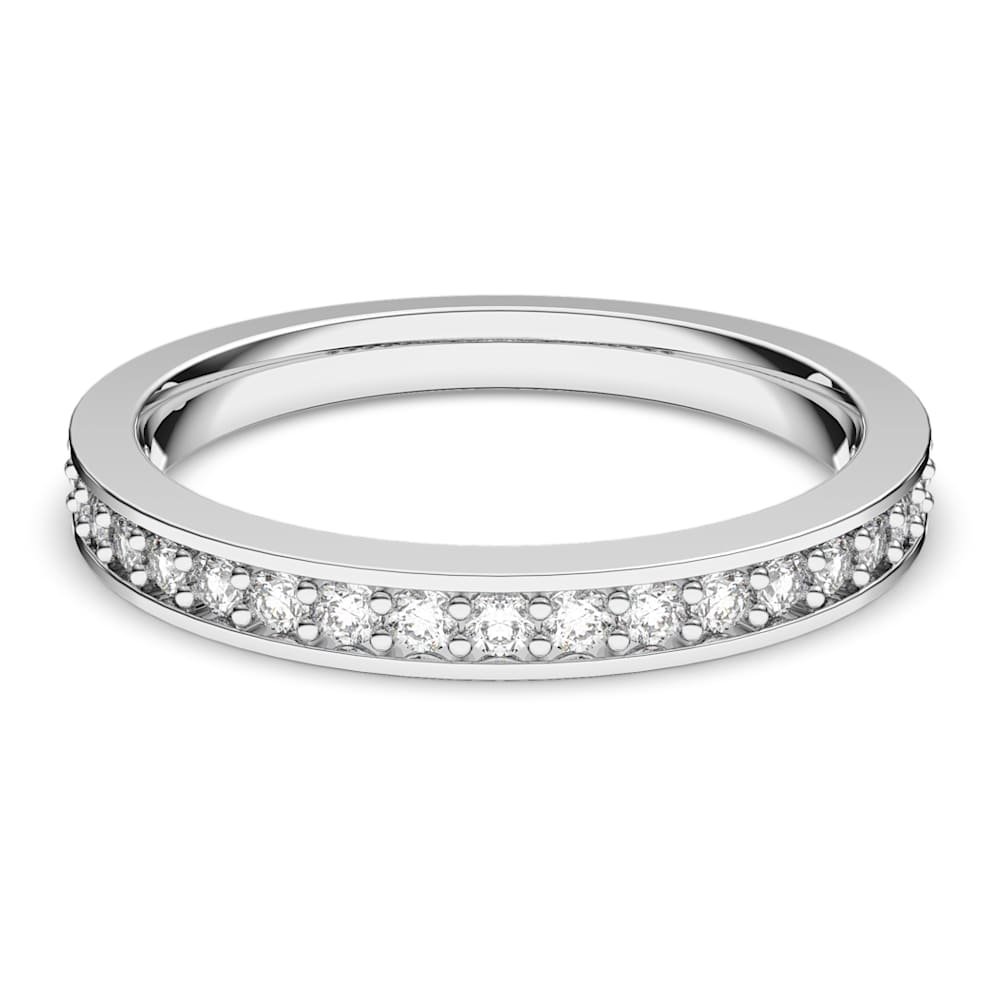 matrix-ring-white-rhodium-plated-swarovski-1121065 Matrix ring White, Rhodium plated - Image 1