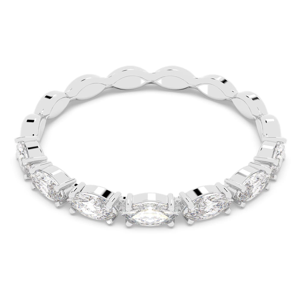 matrix-vittore-ring-marquise-cut-white-rhodium-plated-swarovski-5354786 Matrix Vittore ring, Marquise cut, White, Rhodium plated - Image 1