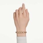 Millenia bracelet Octagon cut, Caramel, 18K gold finish - Image 2