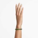 Millenia bracelet Octagon cut, Colour gradient, Green, 18K gold finish - Image 2
