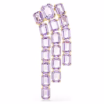 Millenia brooch Octagon cut, Purple, 18K gold finish - Image 2