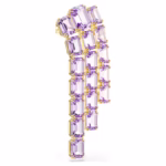 Millenia brooch Octagon cut, Purple, 18K gold finish - Image 4
