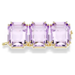 Millenia extender Octagon cut, Purple, 18K gold finish