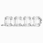 Millenia extender Octagon cut, Pink, Rhodium plated - Image 2